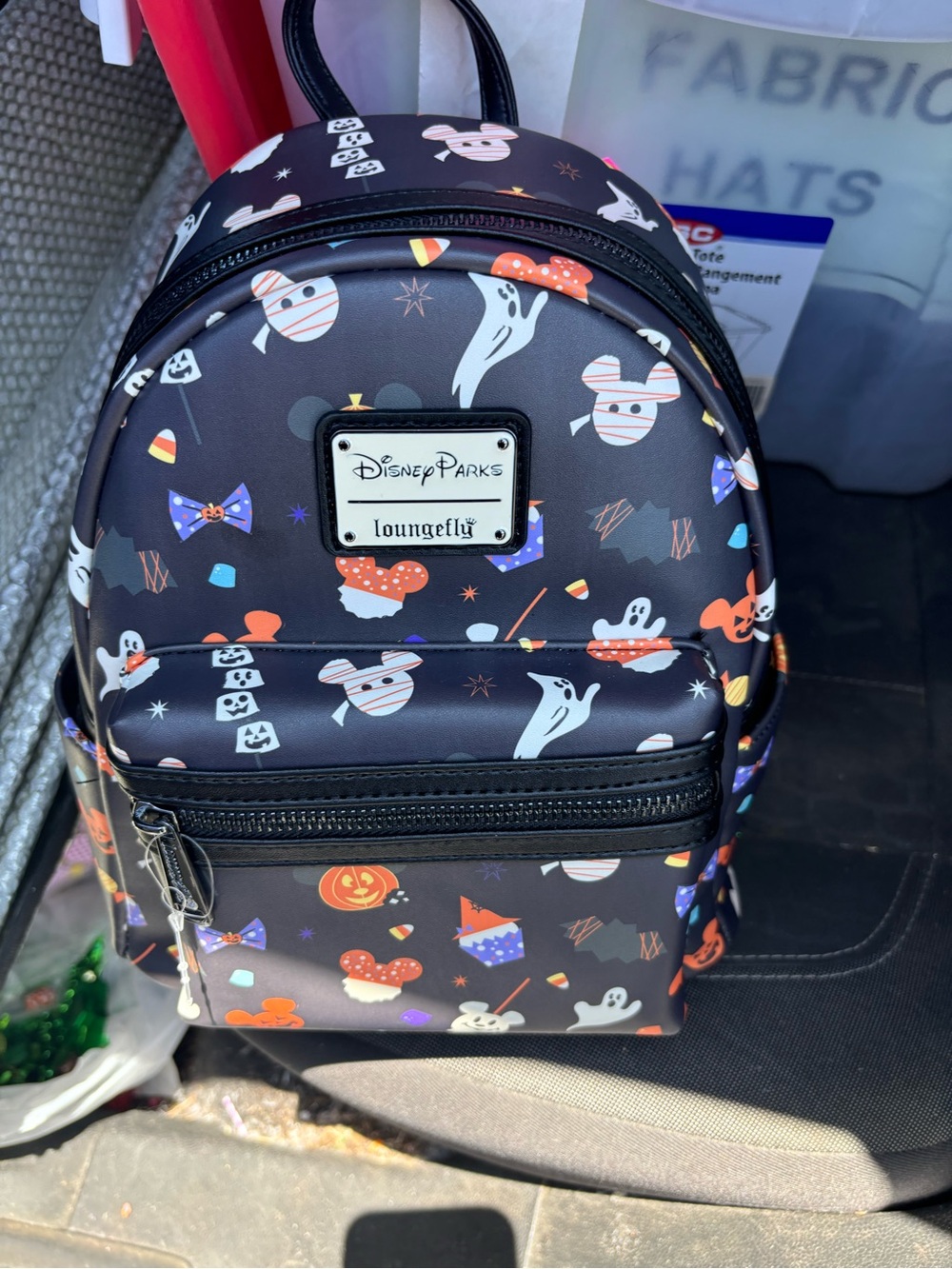 Loungefly Disney Parks Halloween Treats Candy Mini Backpack